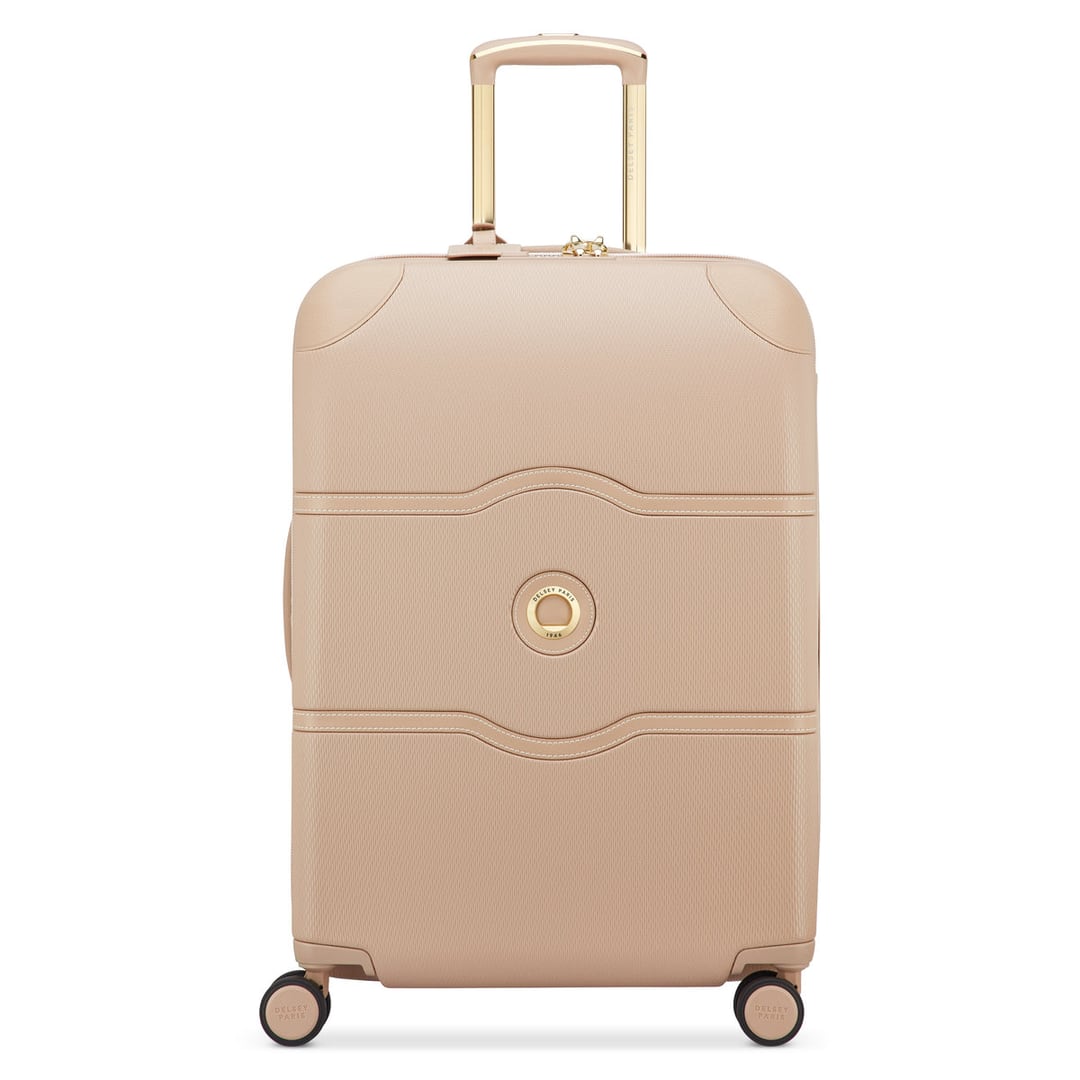 Valise de soute Chatelet Air 2.0 66,5 cm beige rose, édition 80 ans, vue de face