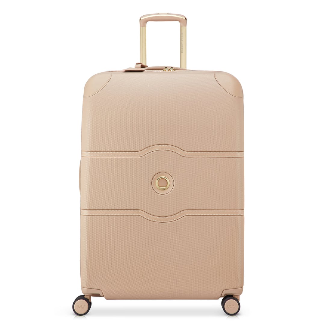 Valise de soute Chatelet Air 2.0 76,5 cm beige rose, édition 80 ans, vue de face