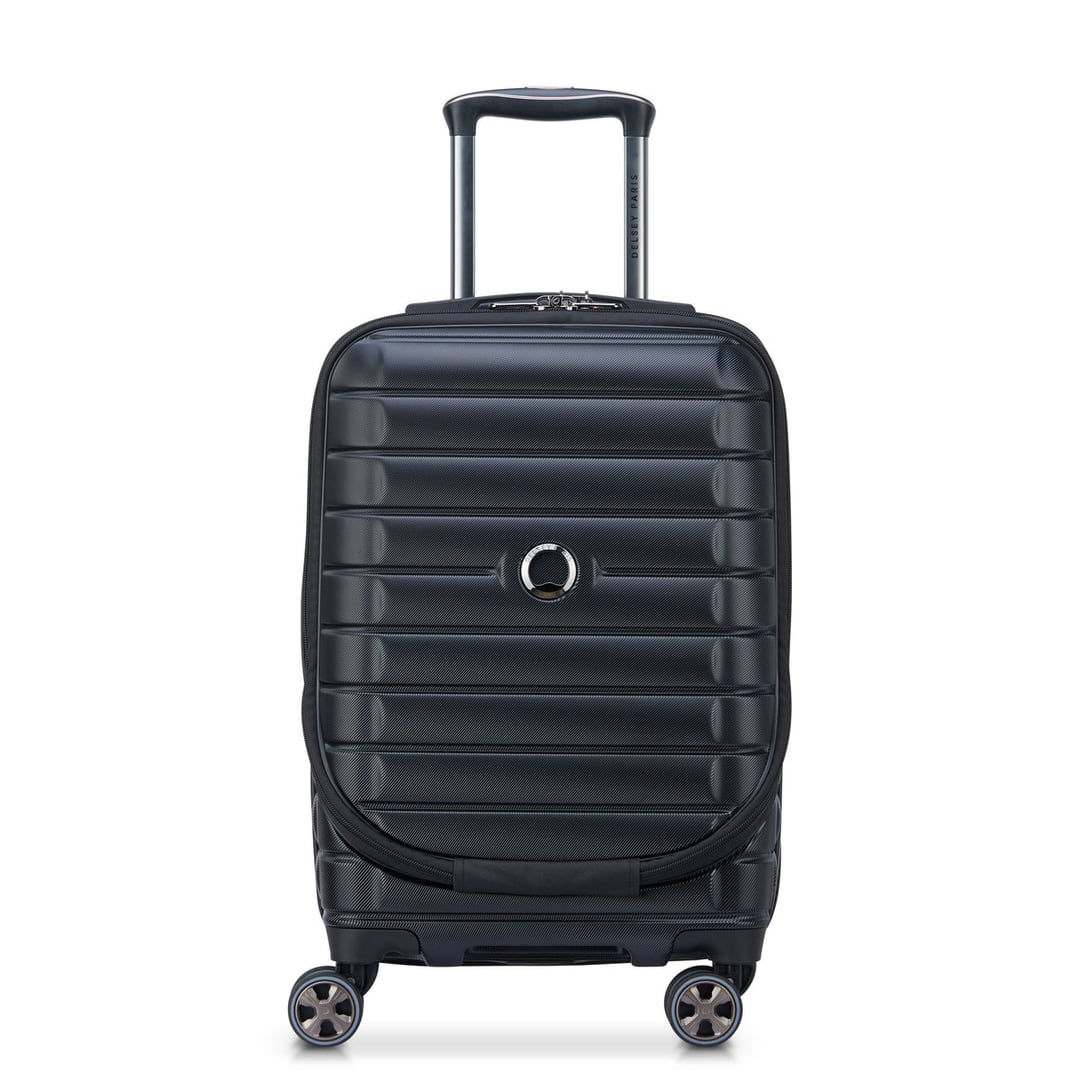 Valise cabine Shadow 5.0 Business noire, vue de face